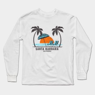 Santa Barbara California Long Sleeve T-Shirt